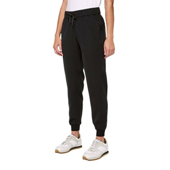 Lululemon On The Fly Joggers Black Size 8 NWT Buttery Soft Travel Pants Athleisu - Picture 3 of 3